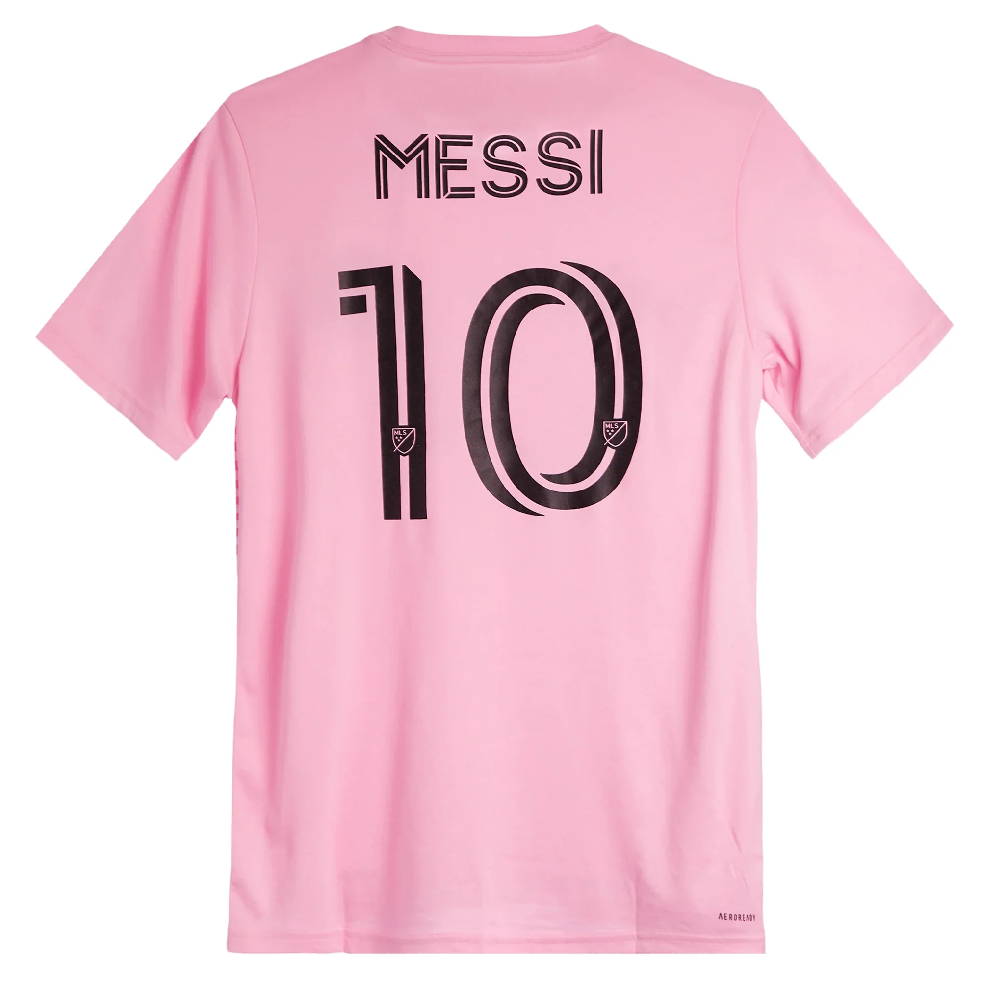 adidas Inter Miami Messi Name & Number Jersey Shirt (True Pink)