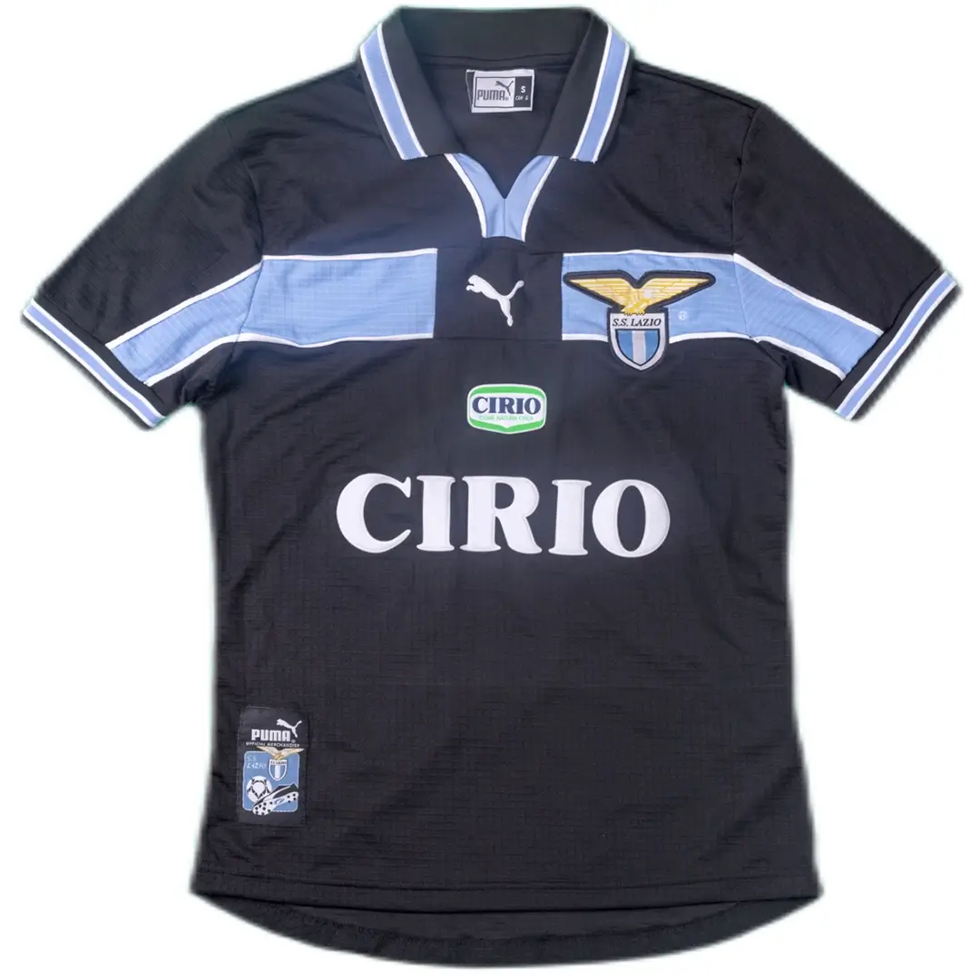 SALAS #9 Lazio 1998/00 Retro Away Soccer Jersey