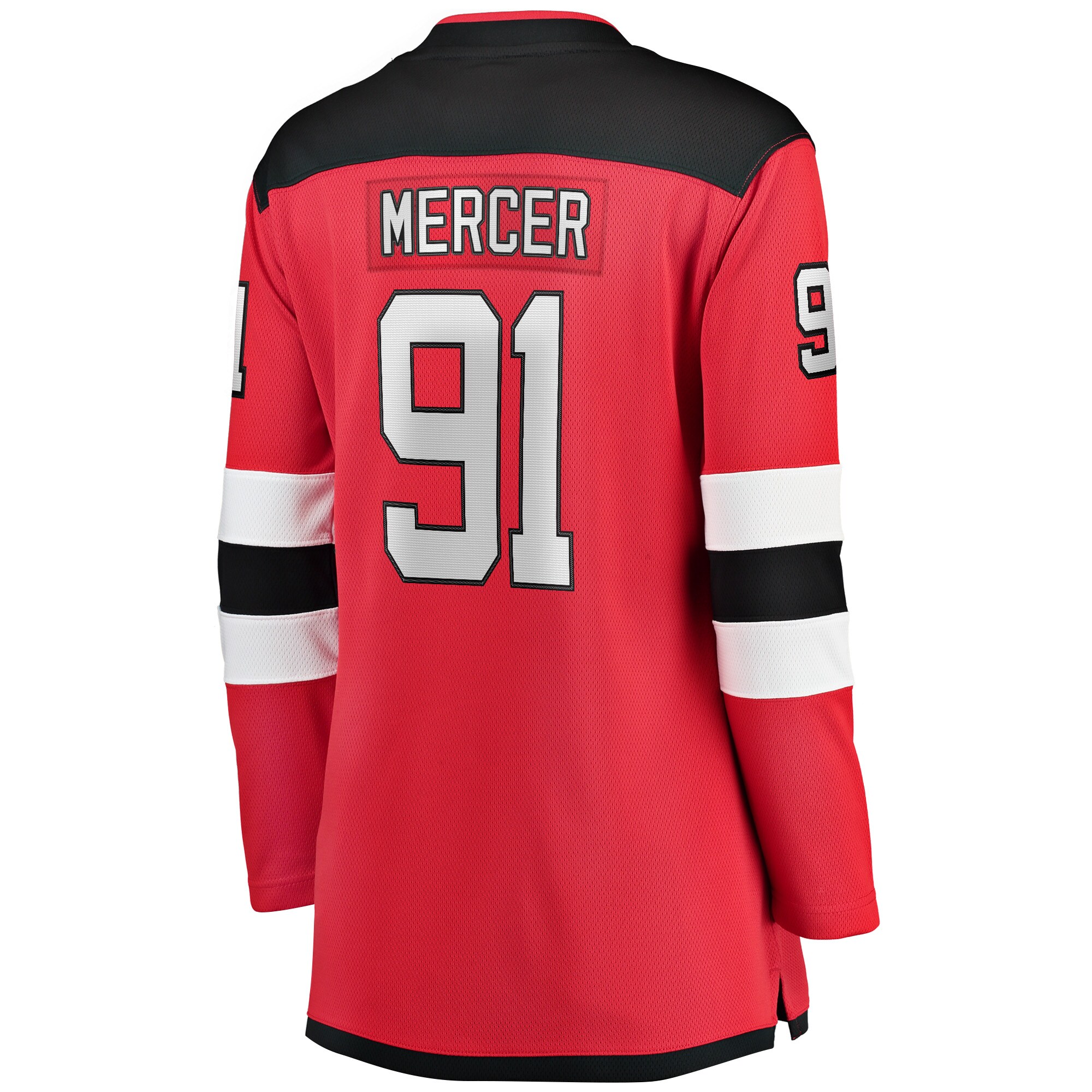 Dawson Mercer New Jersey Devils Fanatics Women’s Home Breakaway Jersey – Red