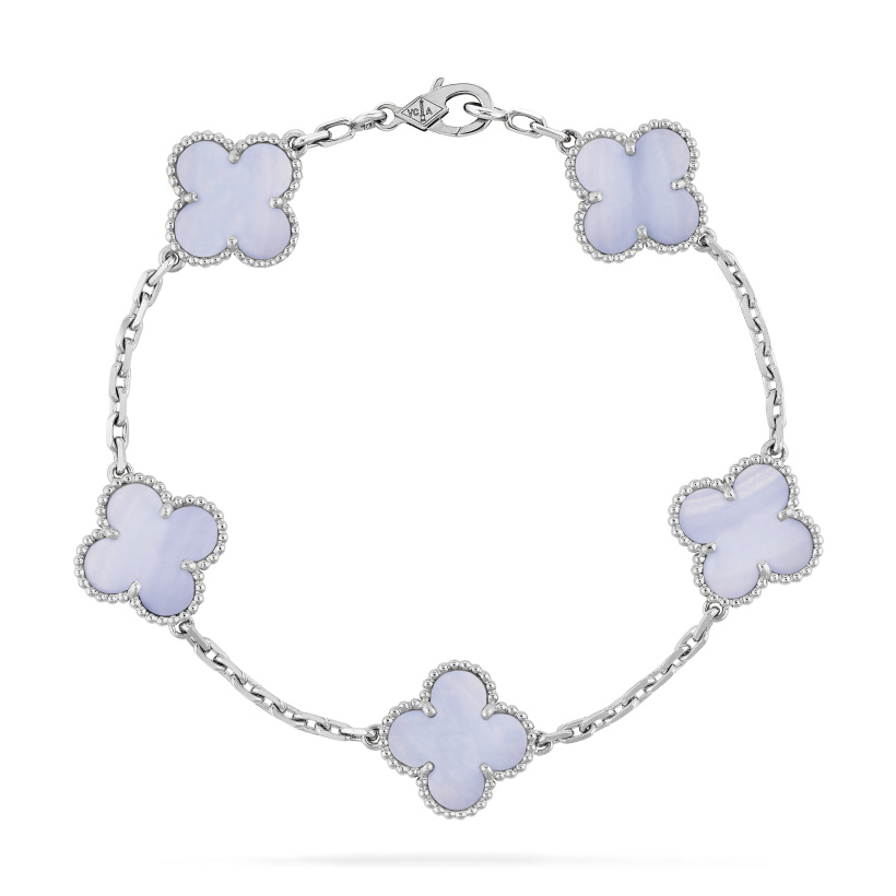 Vintage Alhambra bracelet, 5 motifs