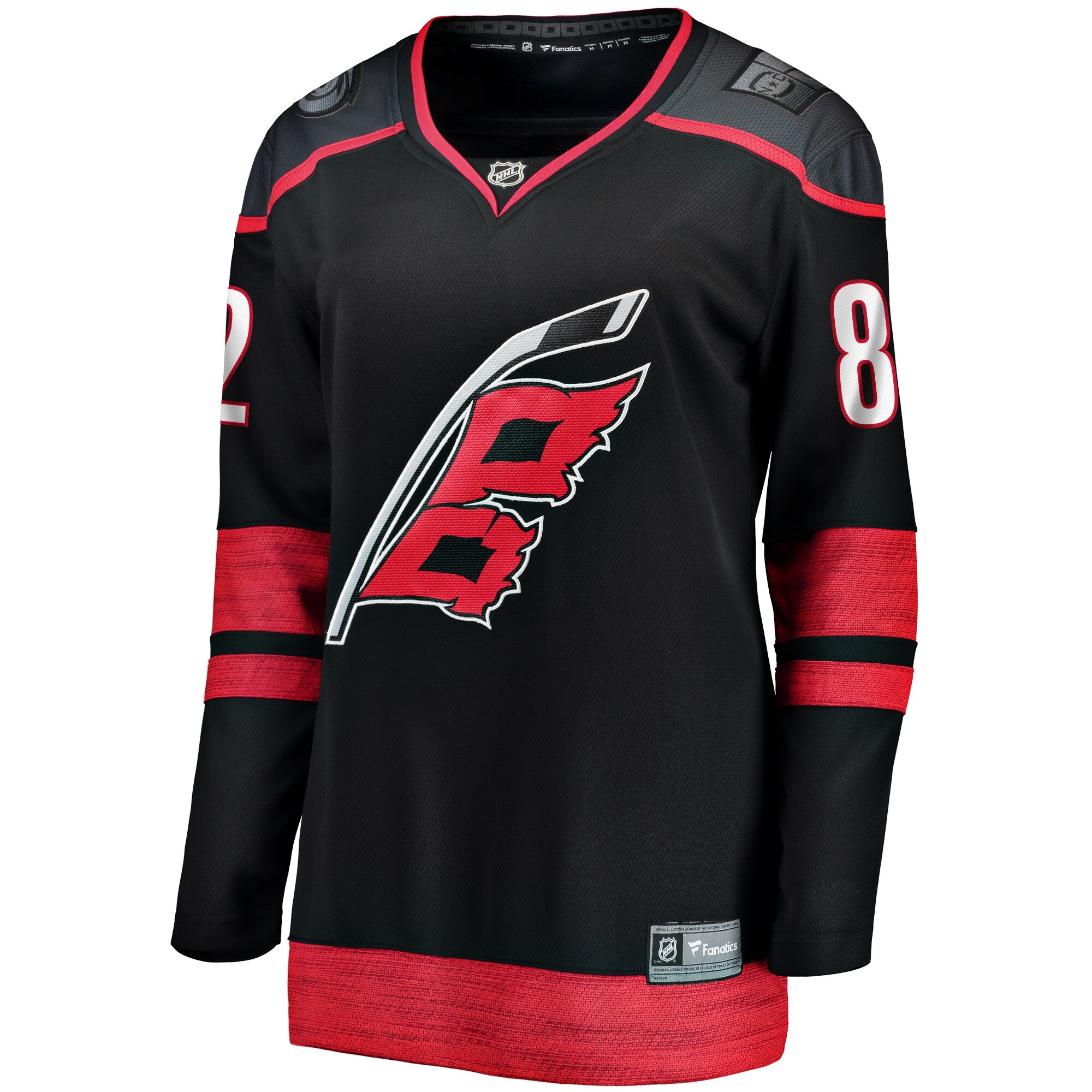Jesperi Kotkaniemi Carolina Hurricanes Fanatics Women’s Home Breakaway   Jersey – Black