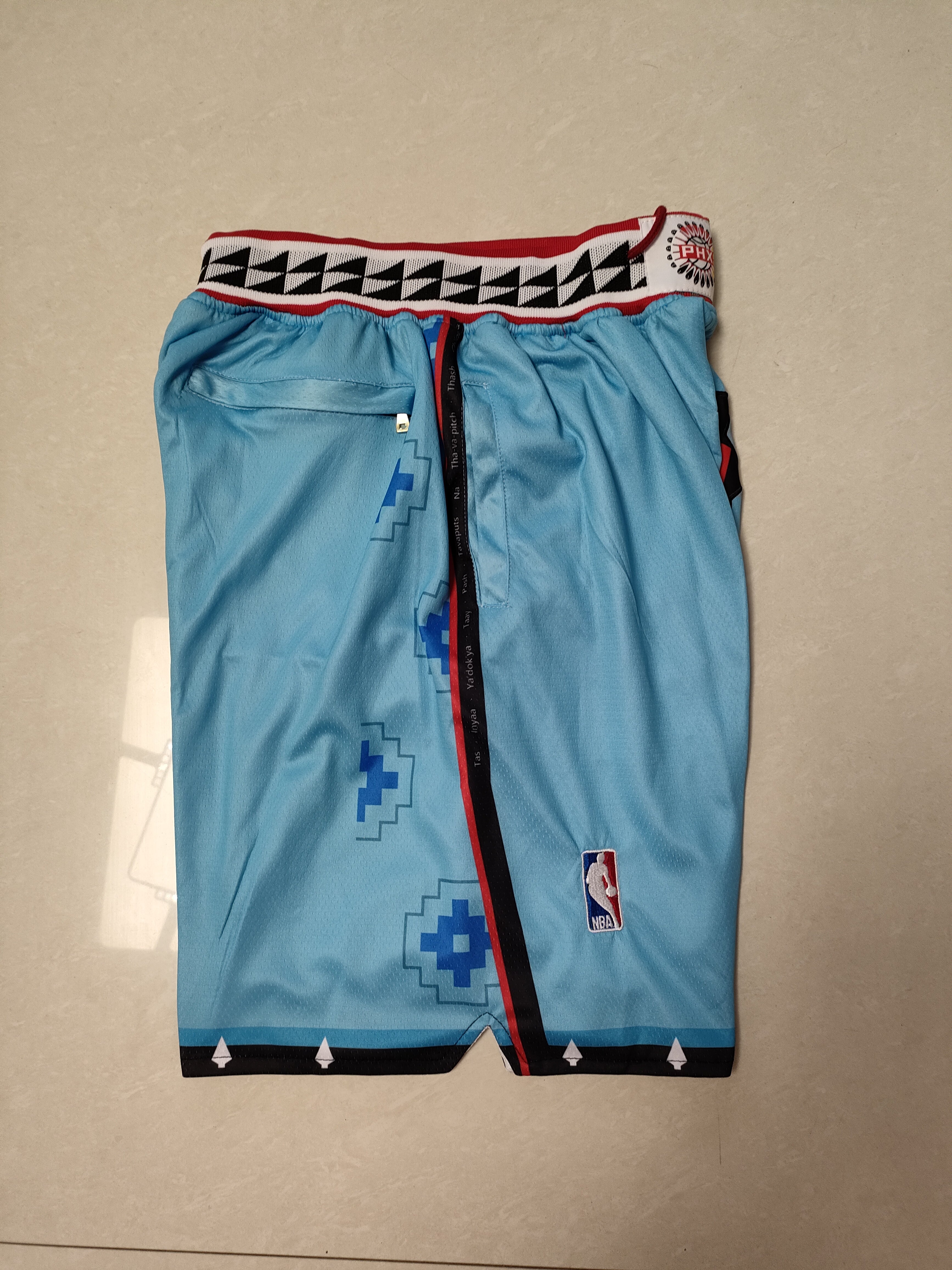 Phoenix Suns Light Blue City Edition Pocket Pants