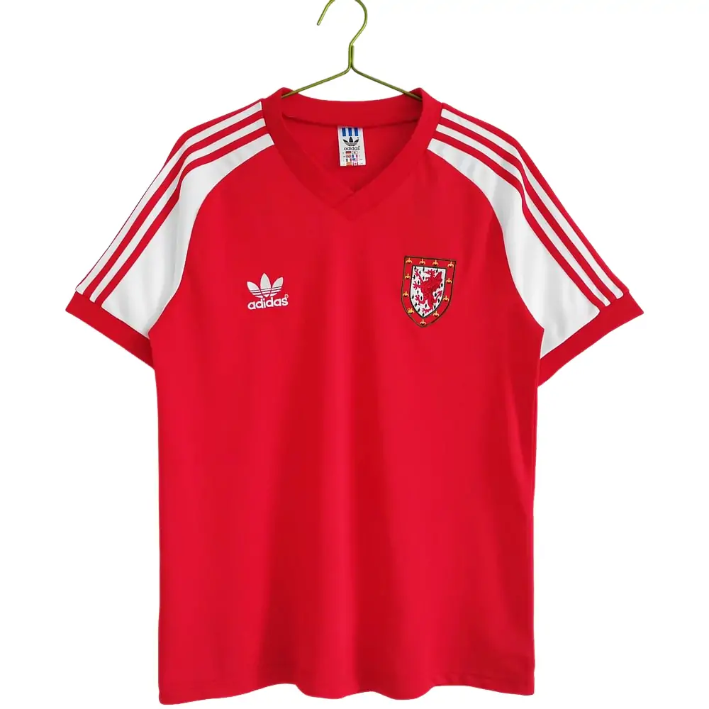 1982 Wales home retro jersey 1:1 Thai quality-Fans