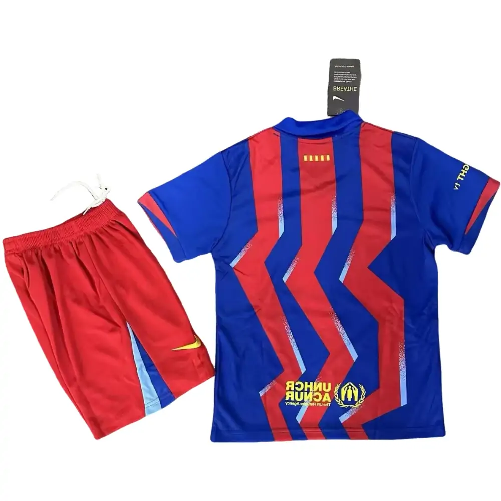 2025-26 Barcelona Third Away Jersey Children's Set - Fans Edition