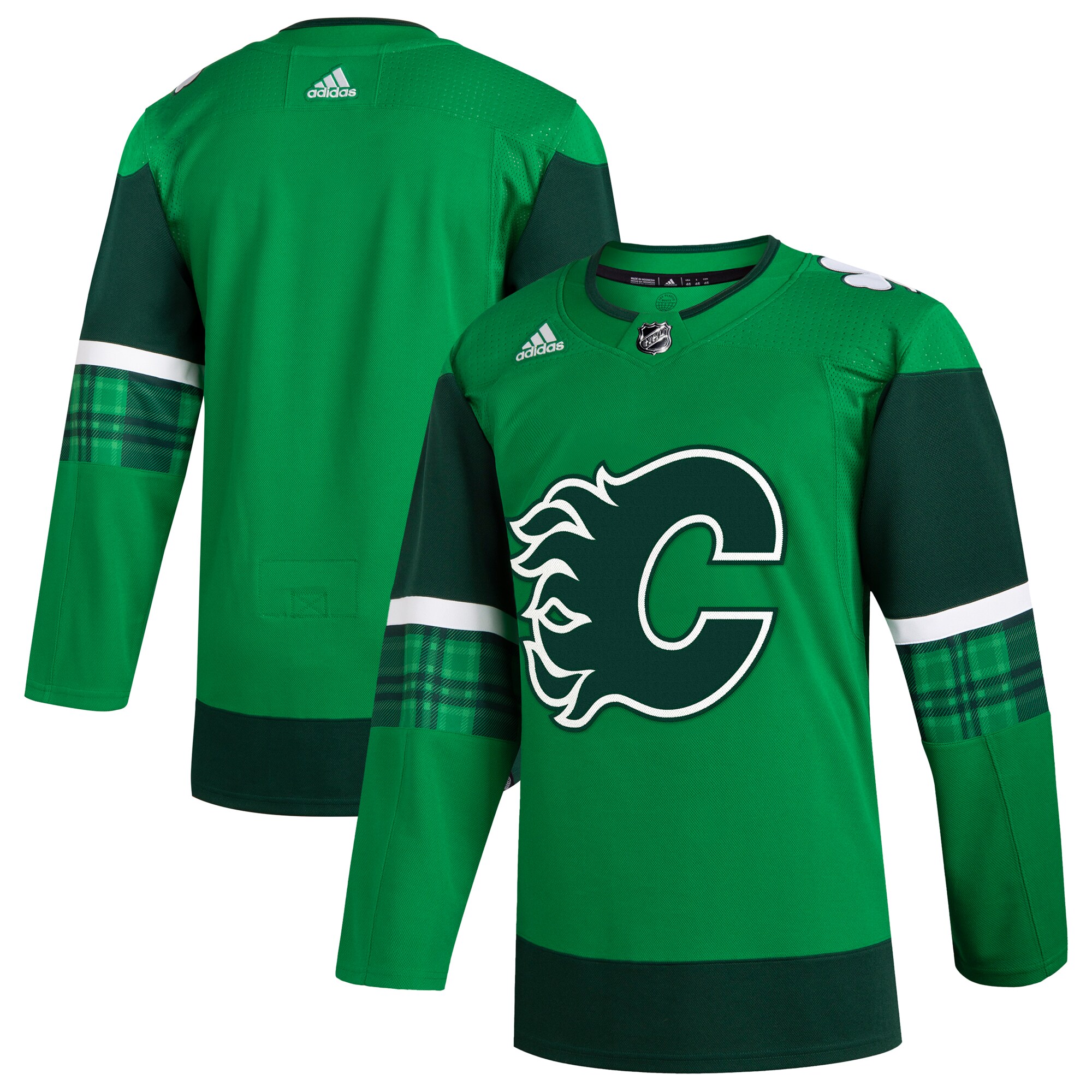 Calgary Flames  2023 St. Patrick’s Day Primegreen  Jersey – Kelly Green