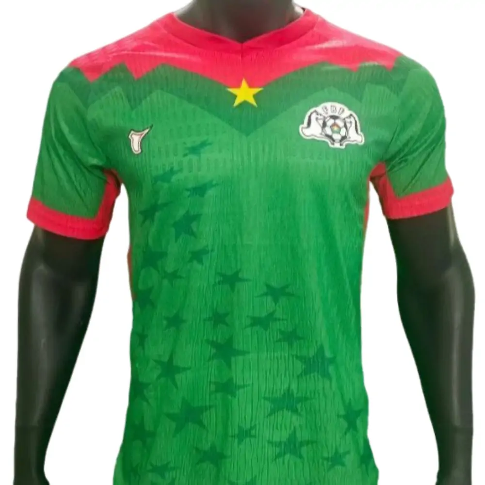 2025 Burkina Faso Home Kit - Short Sleeve Player Edition