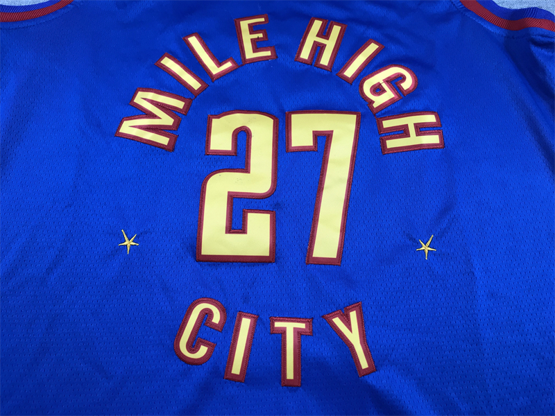 Unisex Nuggets 2024/25 Embroidered Swingman Jersey City Edition