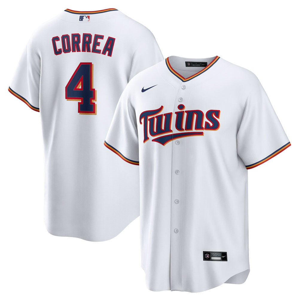 Men's Minnesota Twins Carlos Correa Player Jersey - White