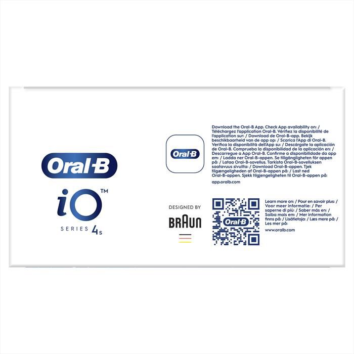 ORAL-B - Spazzolino Elettrico Ricaricabile IO 4S-Nero