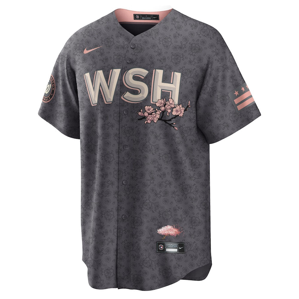 Men's Washington Nationals Juan Soto City Connect Replica Jersey - Gray