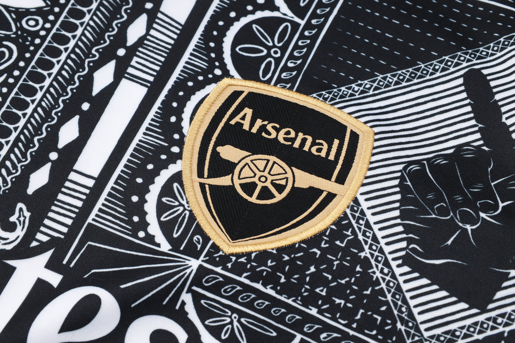 2023/2024 Arsenal Training Wear Black Football Shirt 1:1 Thai Quality Suit ​