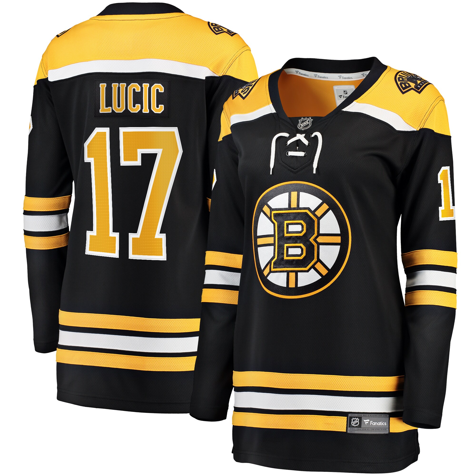 Milan Lucic Boston Bruins Fanatics Women’s Home Breakaway  Jersey – Black