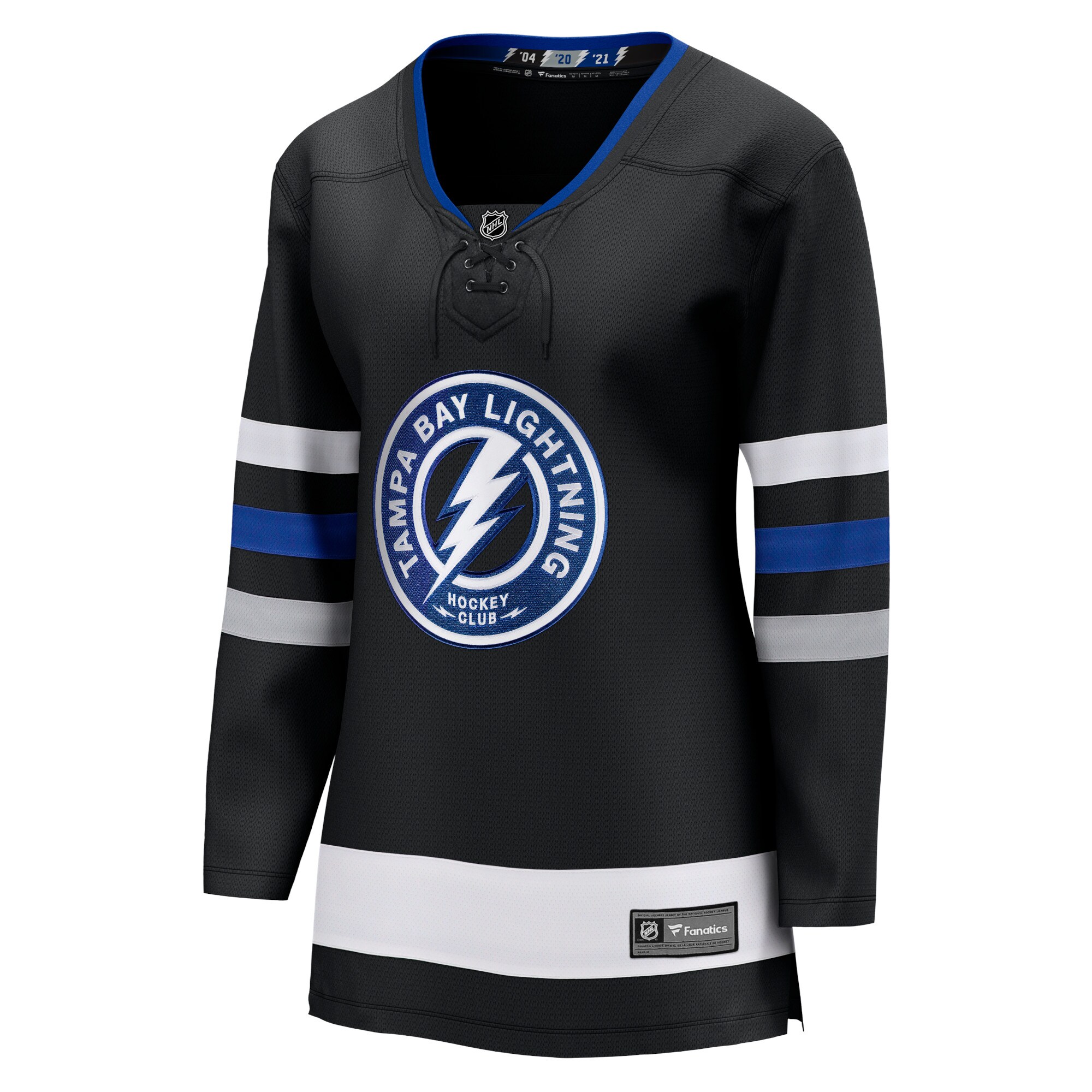Tampa Bay Lightning Fanatics Women’s Alternate Premier Breakaway Jersey – Black
