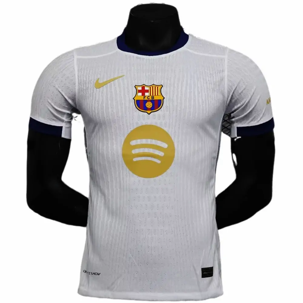 2025-26 New Season Barcelona White Jersey - Player Edition