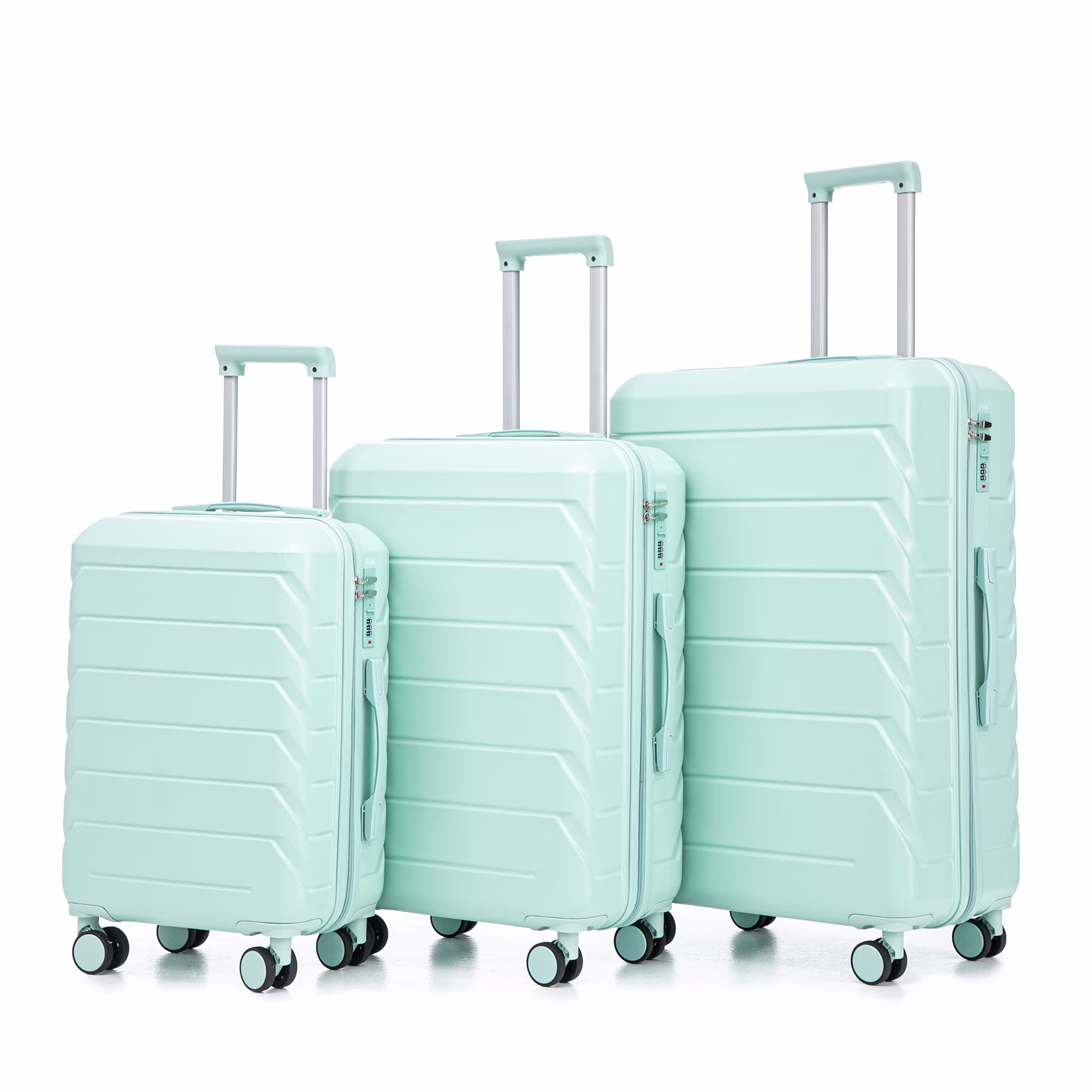 Luggage Sets 3 Piece(20/24/28), Expandable Carry On Suitcase with ABS Spinner Wheel TSA Lock