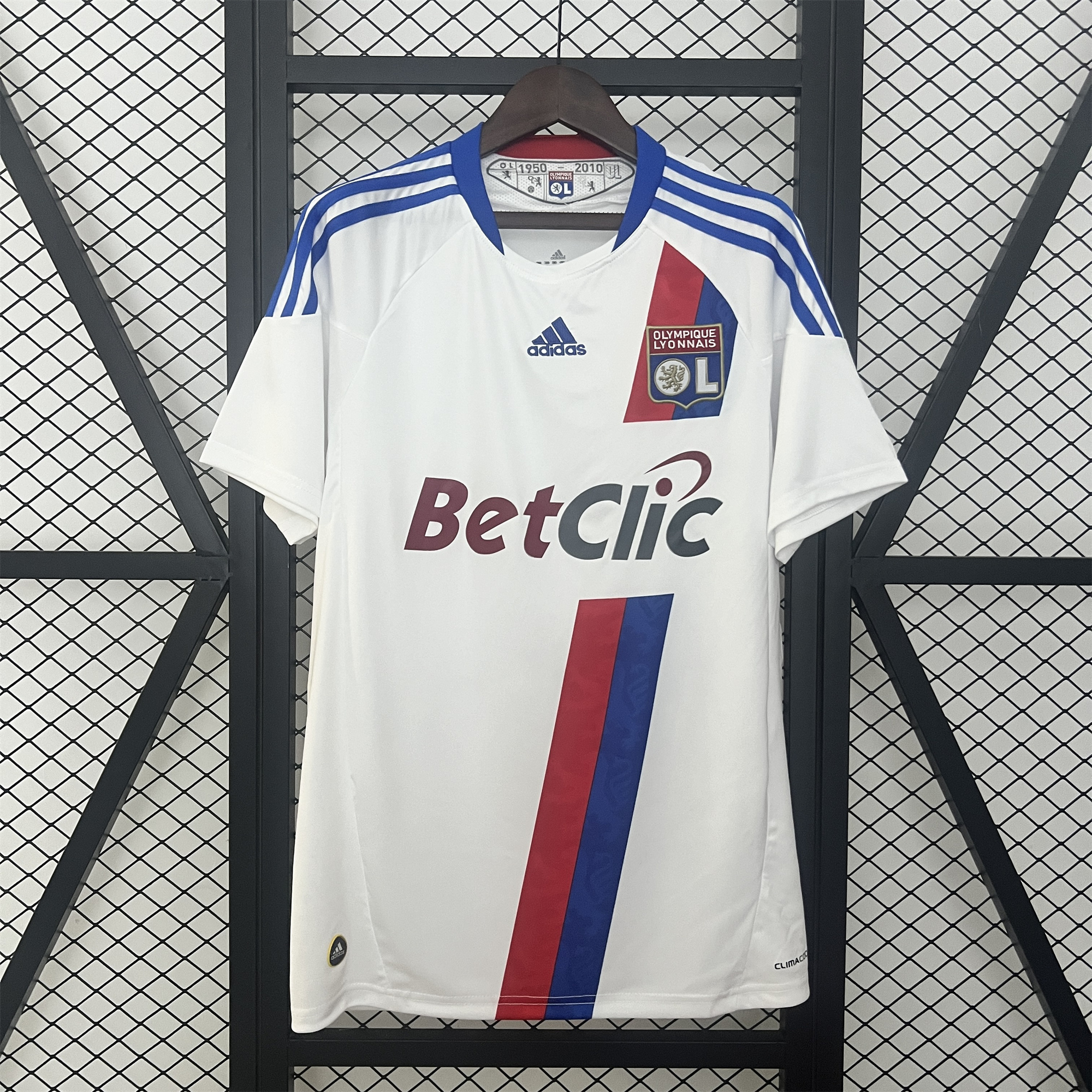Retro Olympique Lyonnais Lyon 2010-11 Home Jersey