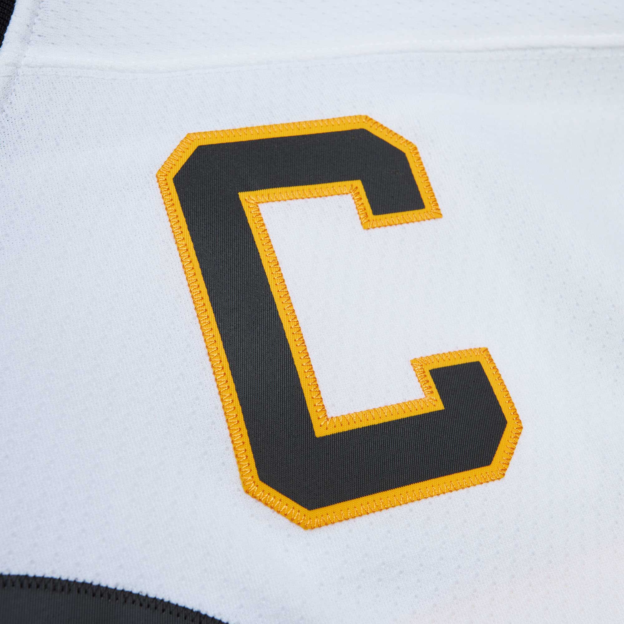 Ray Bourque Boston Bruins Mitchell & Ness Captain Patch 1989/90 Blue Line  Jersey – White