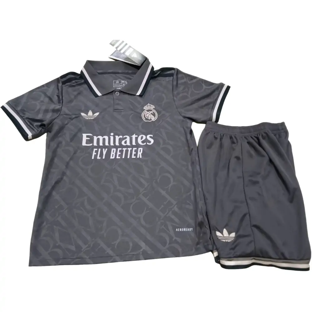 2024/25 Real Madrid Away Second Shirt - Kids Clothing
