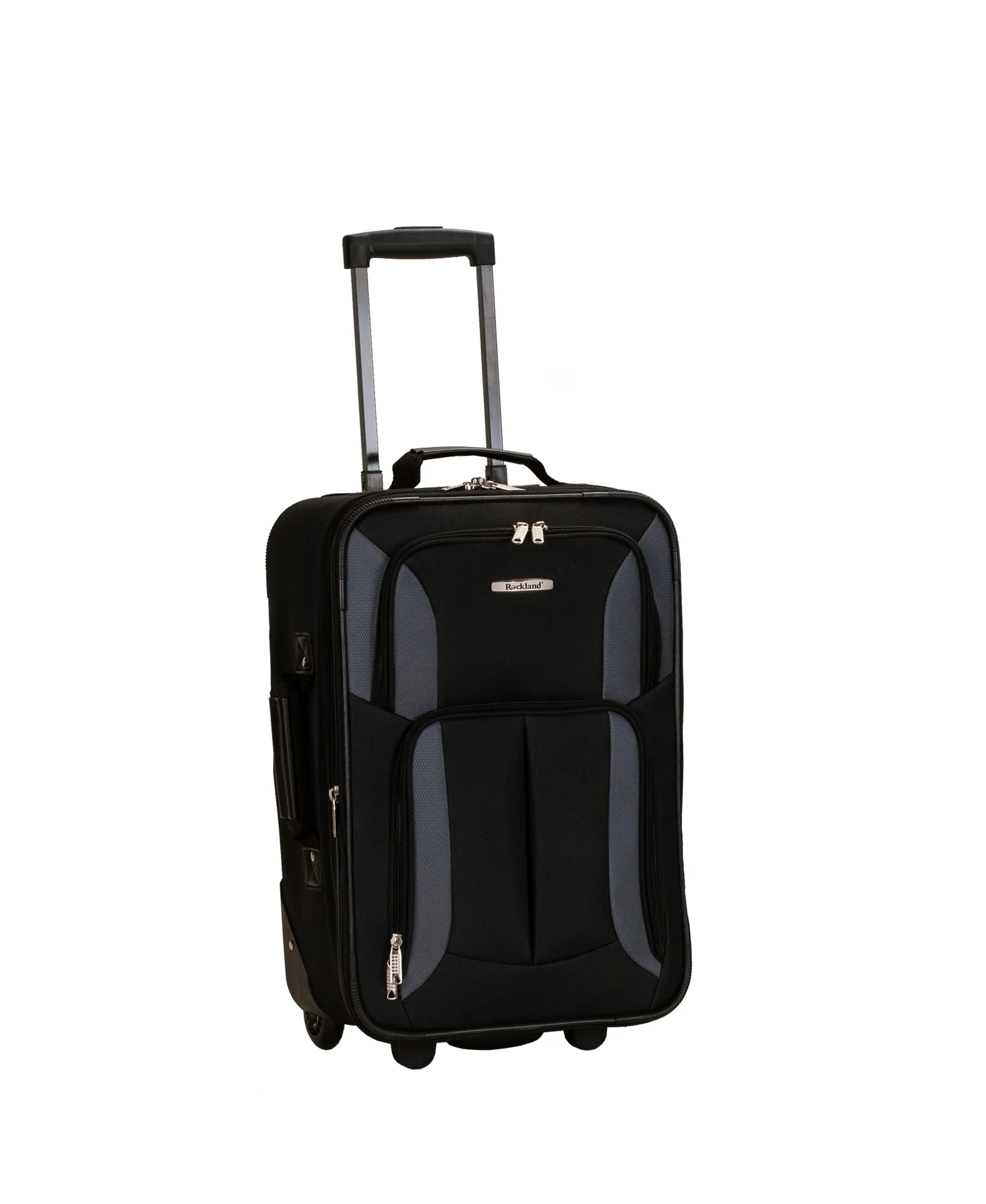 Rockland Luggage Journey 4 Piece Softside Expandable Luggage Set, F32