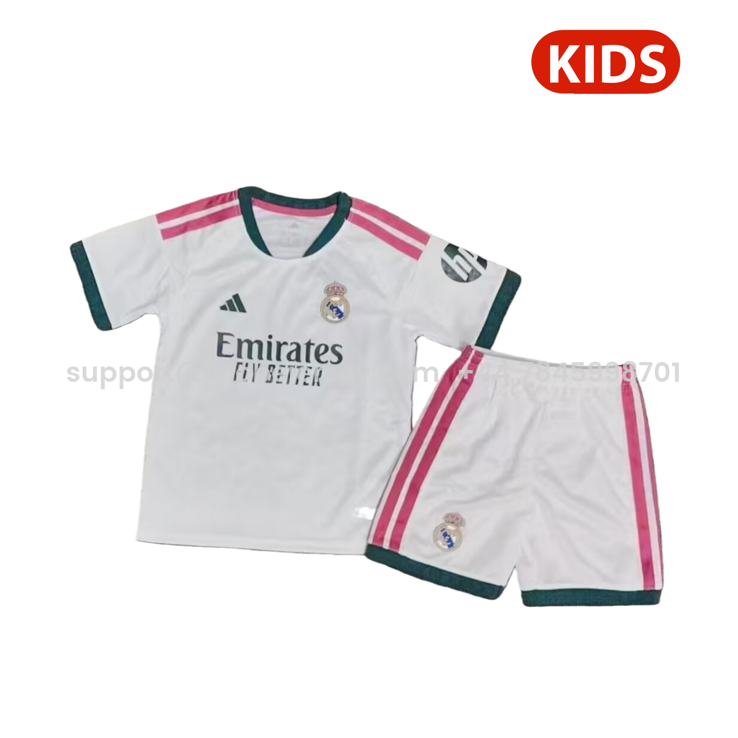 Real Madrid 26-27 Home Kids Kit