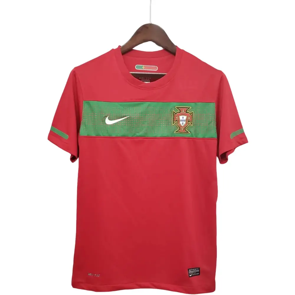2010 Portugal home retro jersey - Fans Edition