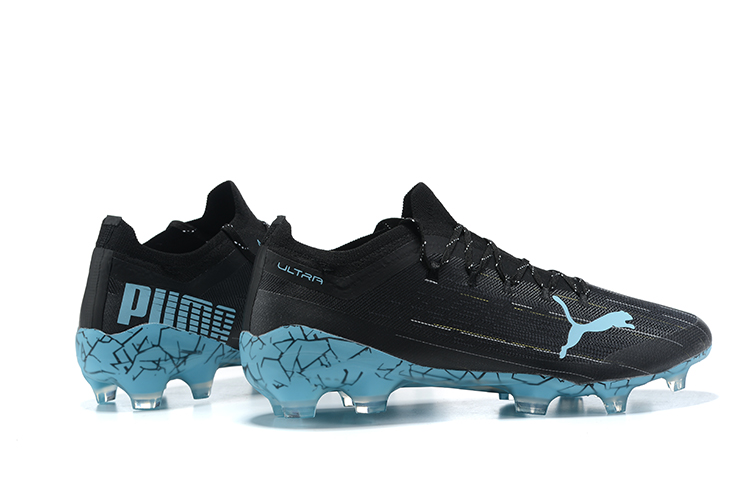 Fully knitted waterproof FG football shoes