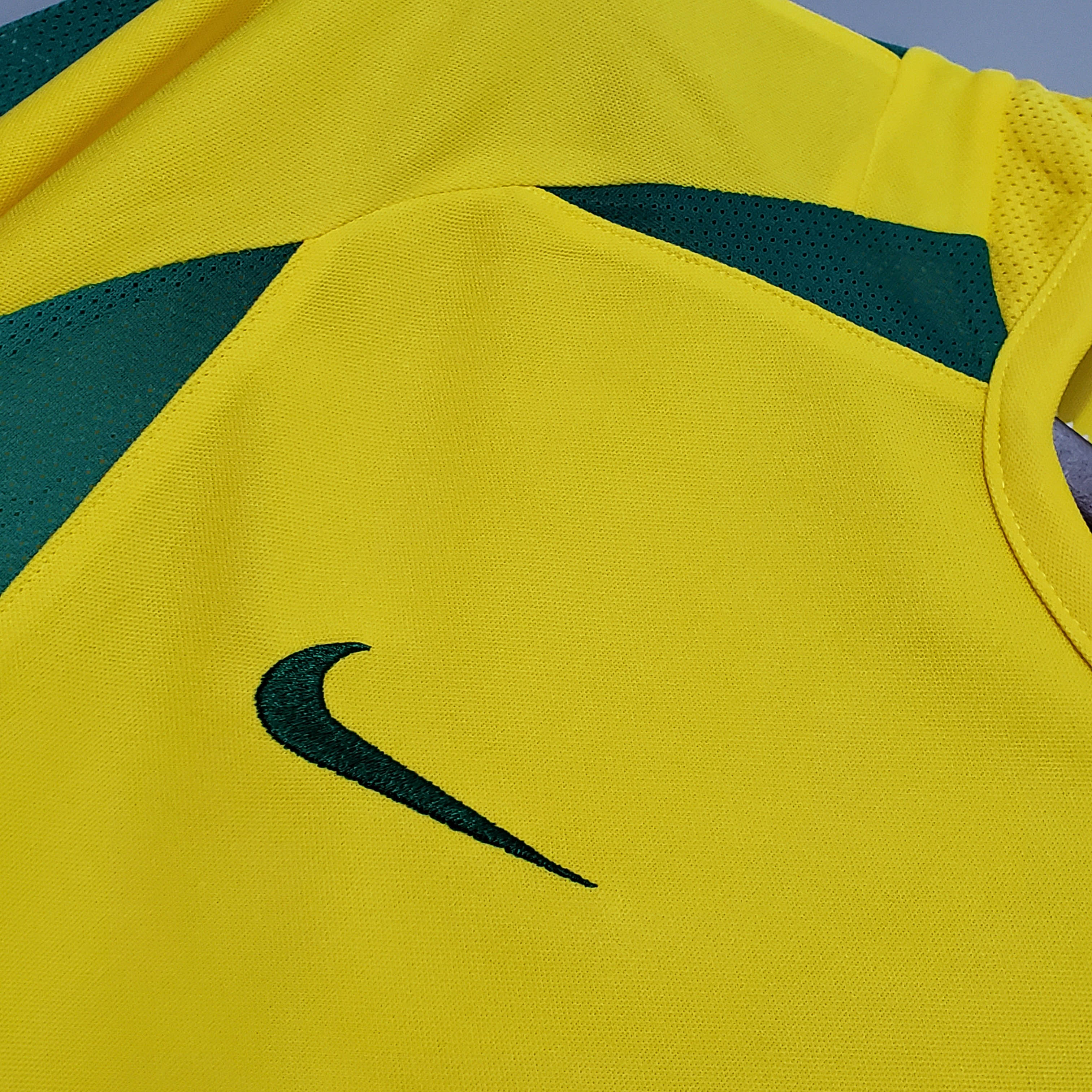 2002 Brazil Retro Home Jersey-Fans