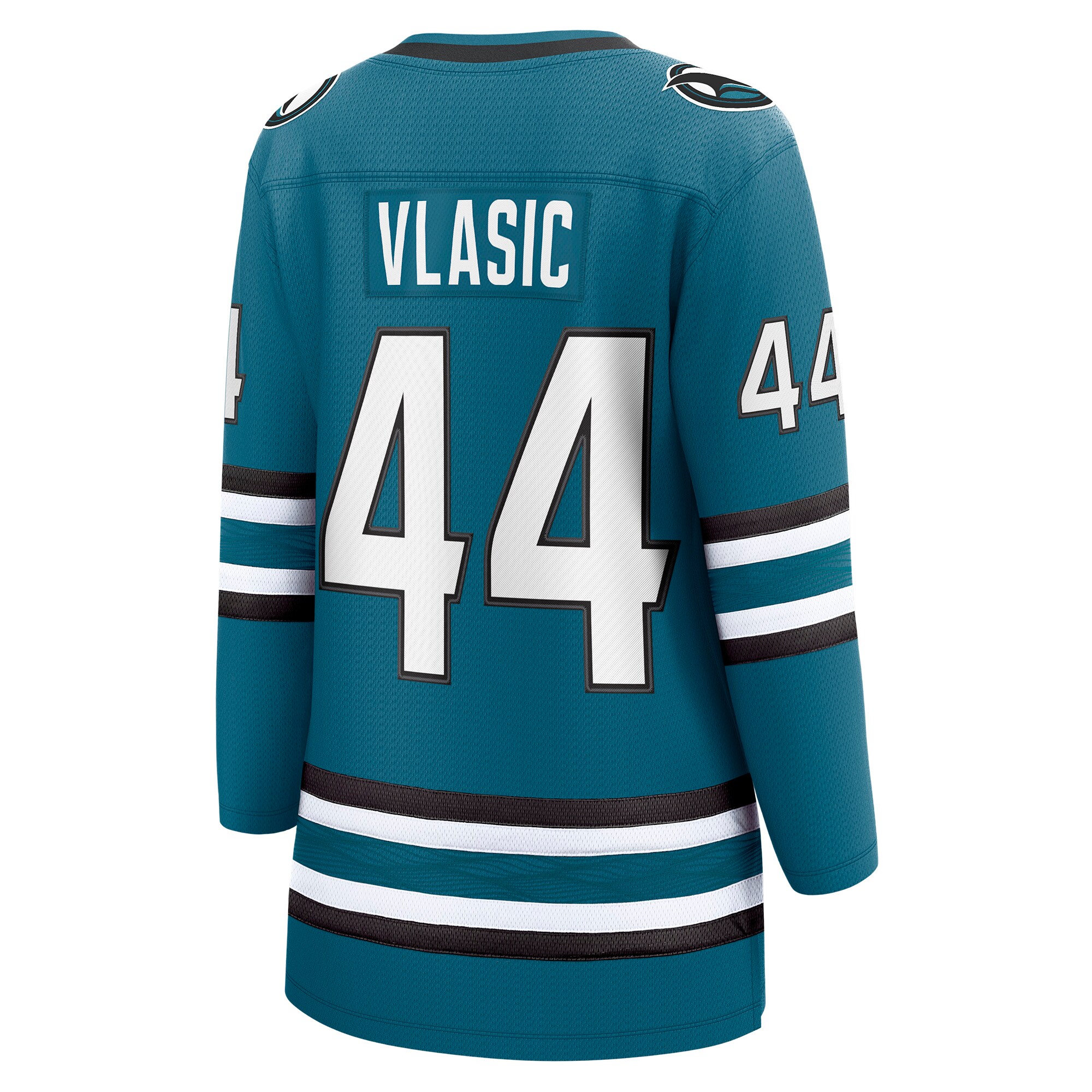 Marc-Edouard Vlasic San Jose Sharks Fanatics Women’s Home Breakaway   Jersey – Teal