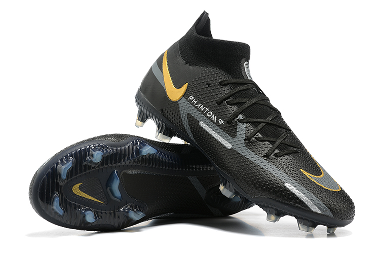 Phantom GT2 high-top Shock Wave series waterproof all-knit FG football shoes Nike Phantom GT2 Dynamic Fit Elite FG