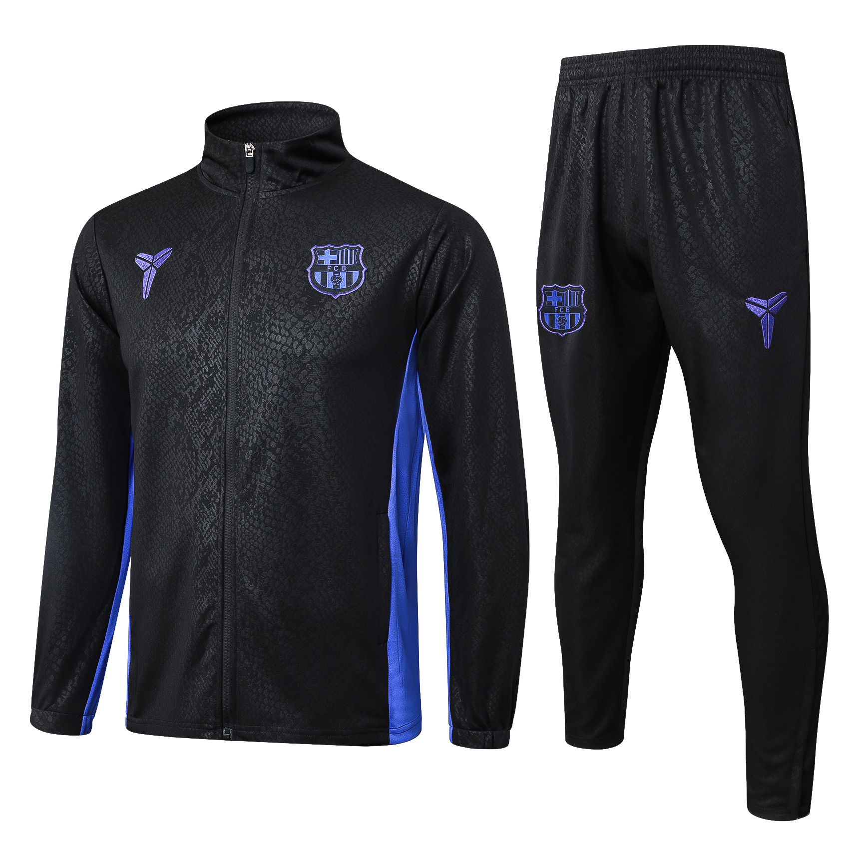 2025-26 Barcelona long-zip training kit - Adult Set
