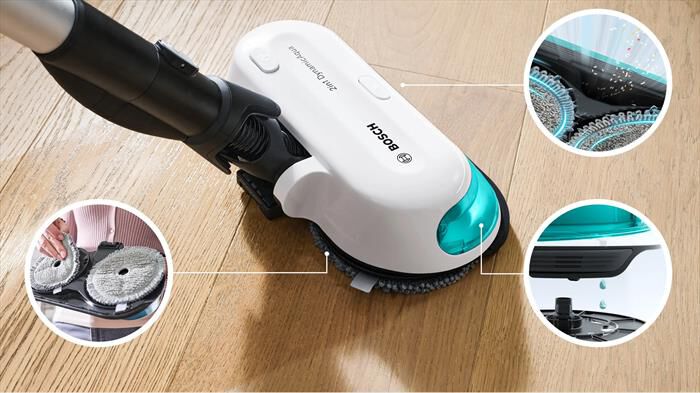 BOSCH - Aspirapolvere ricaricabile BCS71HYG4-Black,White