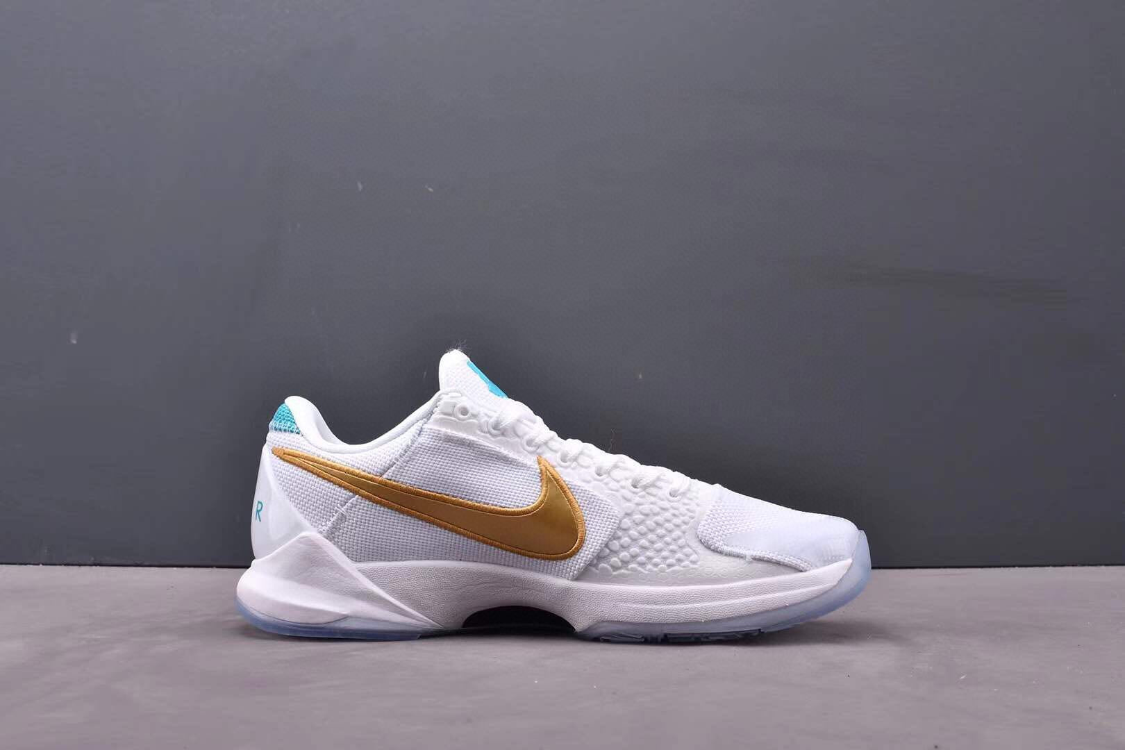 Kobe 5 Undefeated What If WHITE