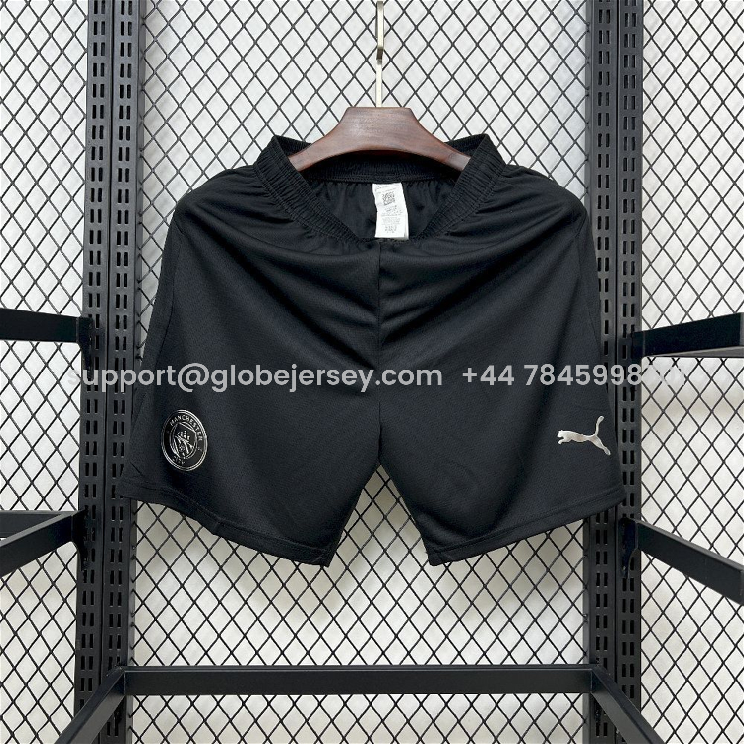 Manchester City 25-26 Away Black Shorts - Fans Version