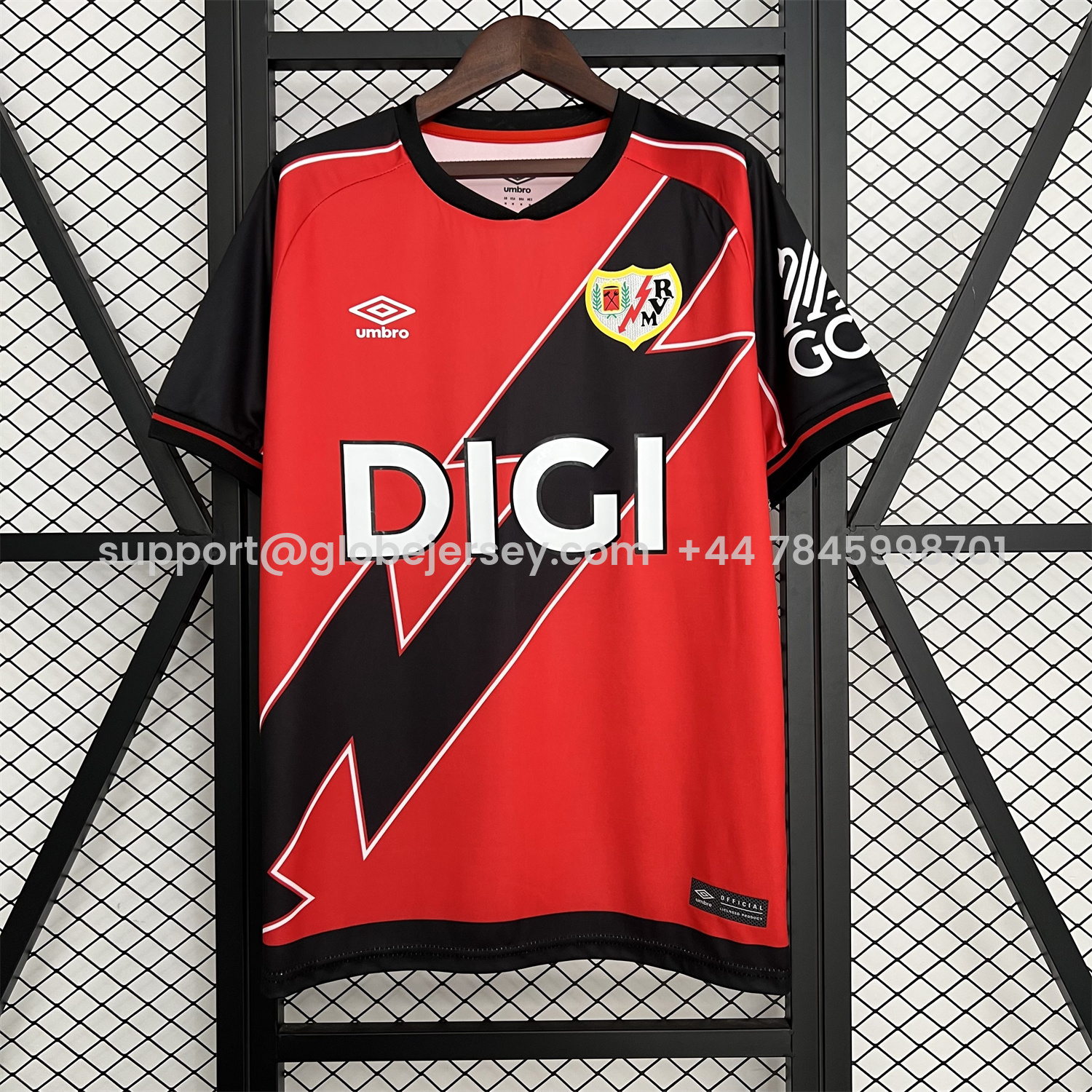 Rayo Vallecano 25-26 Away Jersey - Fans Version
