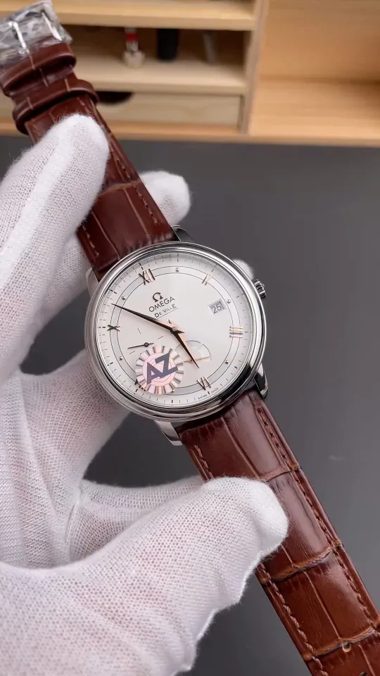 Omega De Ville White Dial 39.5mm