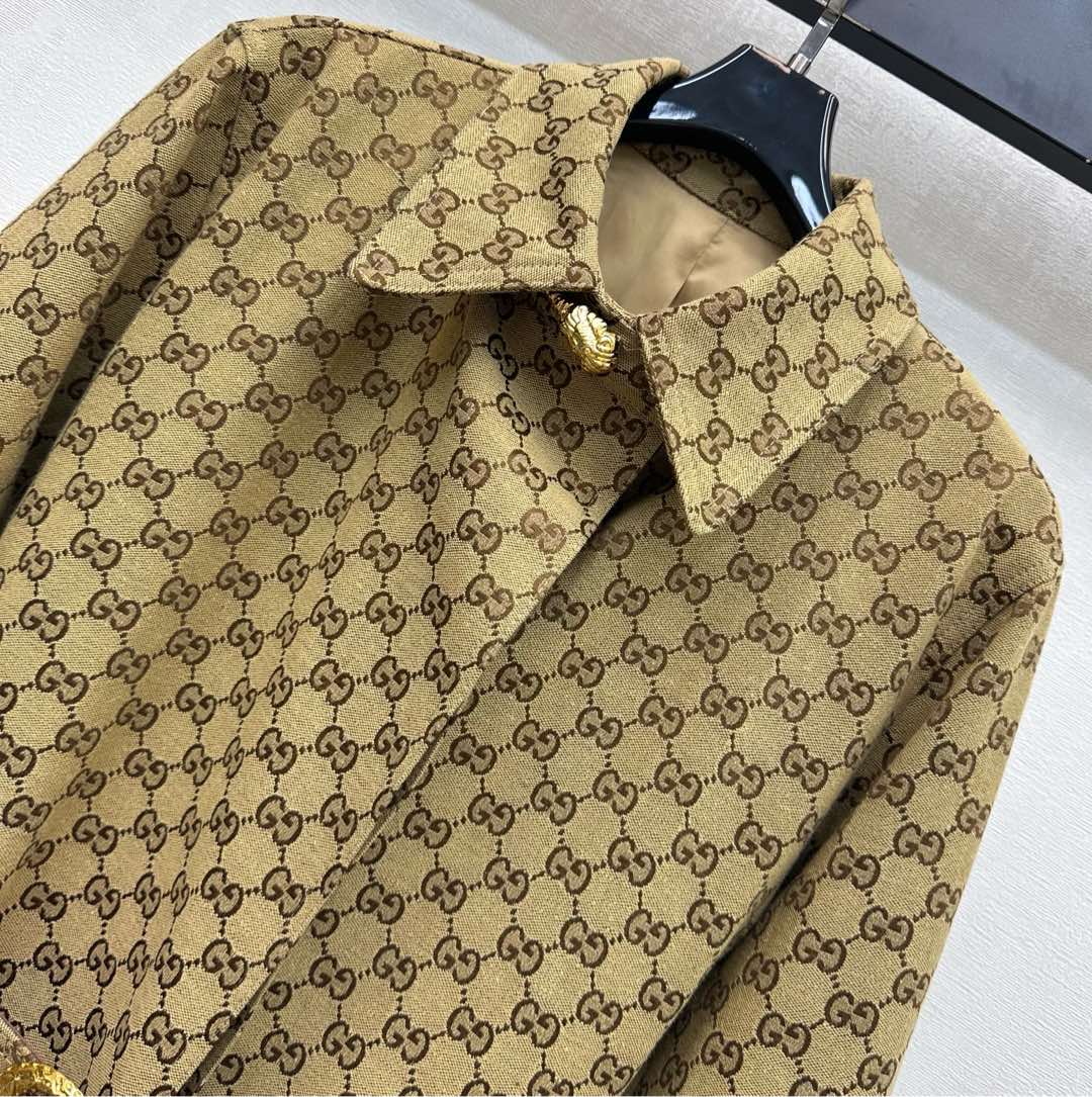 26NEW Jacquard Belt Trench Coat