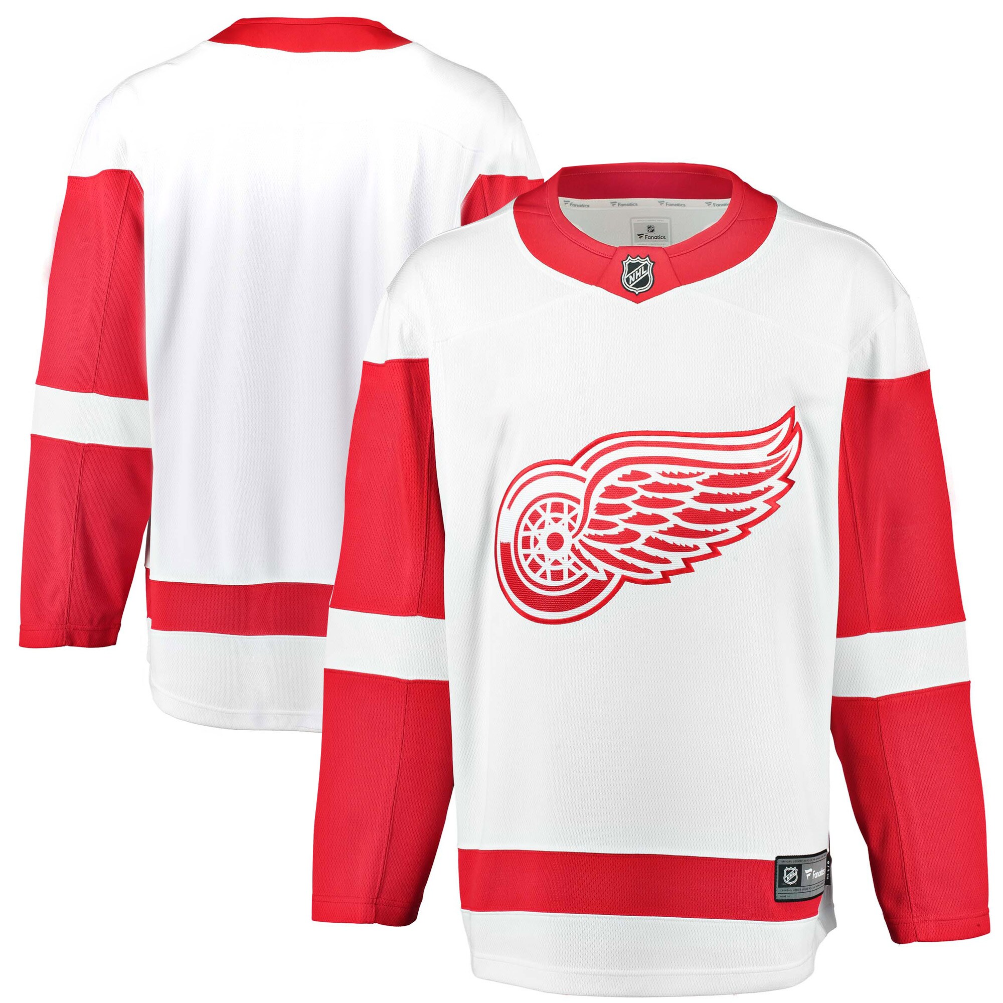 Detroit Red Wings Fanatics Breakaway Away Jersey – White