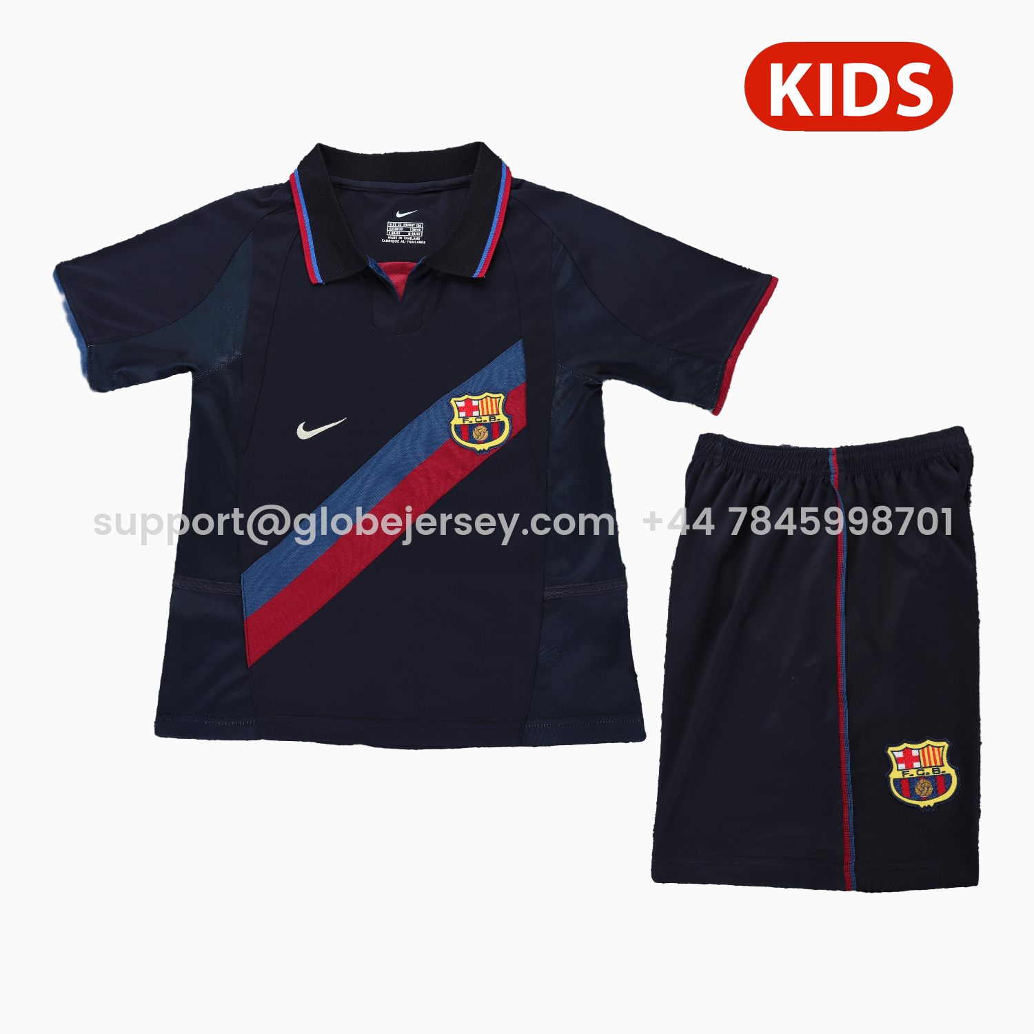 Retro Barcelona 2002-03 Third Kids Kit