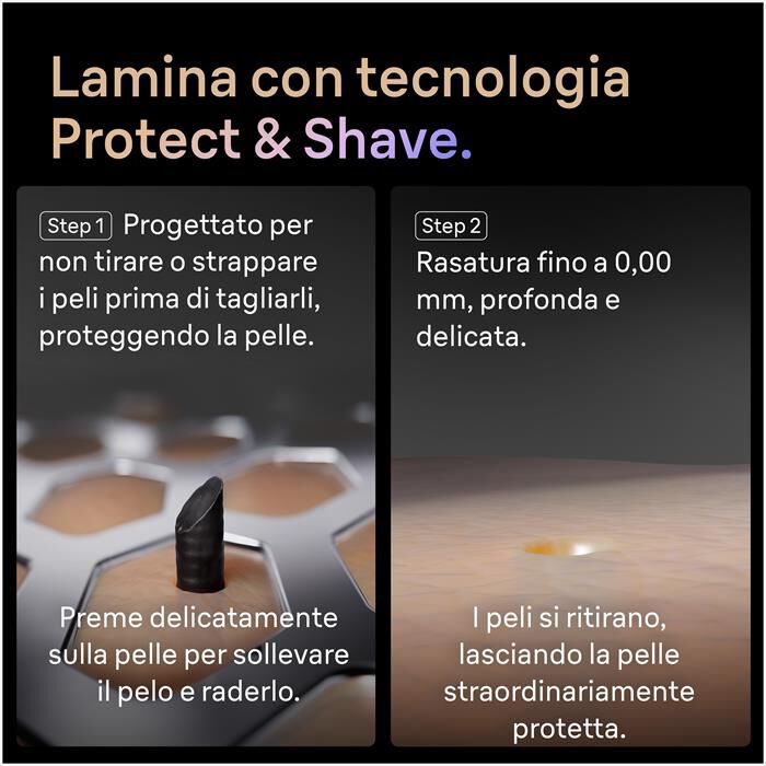 BRAUN - Rasoio SHAVER 9600S-NERO