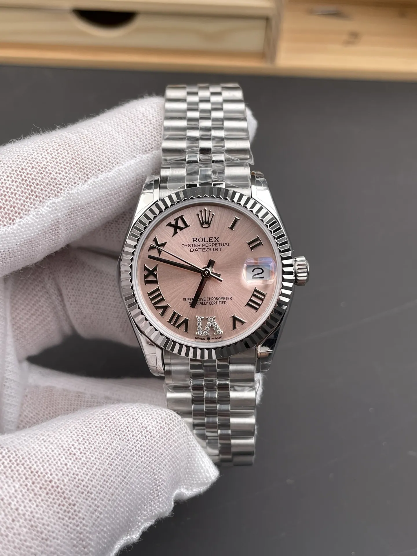 Rolex Datejust Pink Dial Ladies 31mm