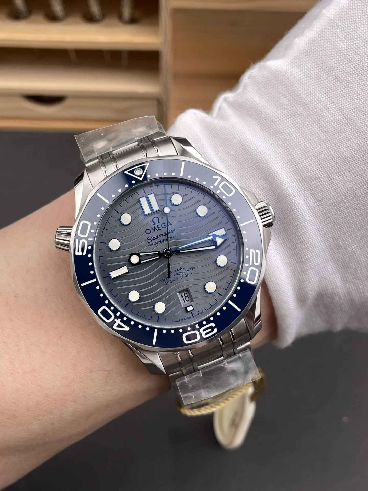 Omega Seamaster 300 Grey Dial 42mm
