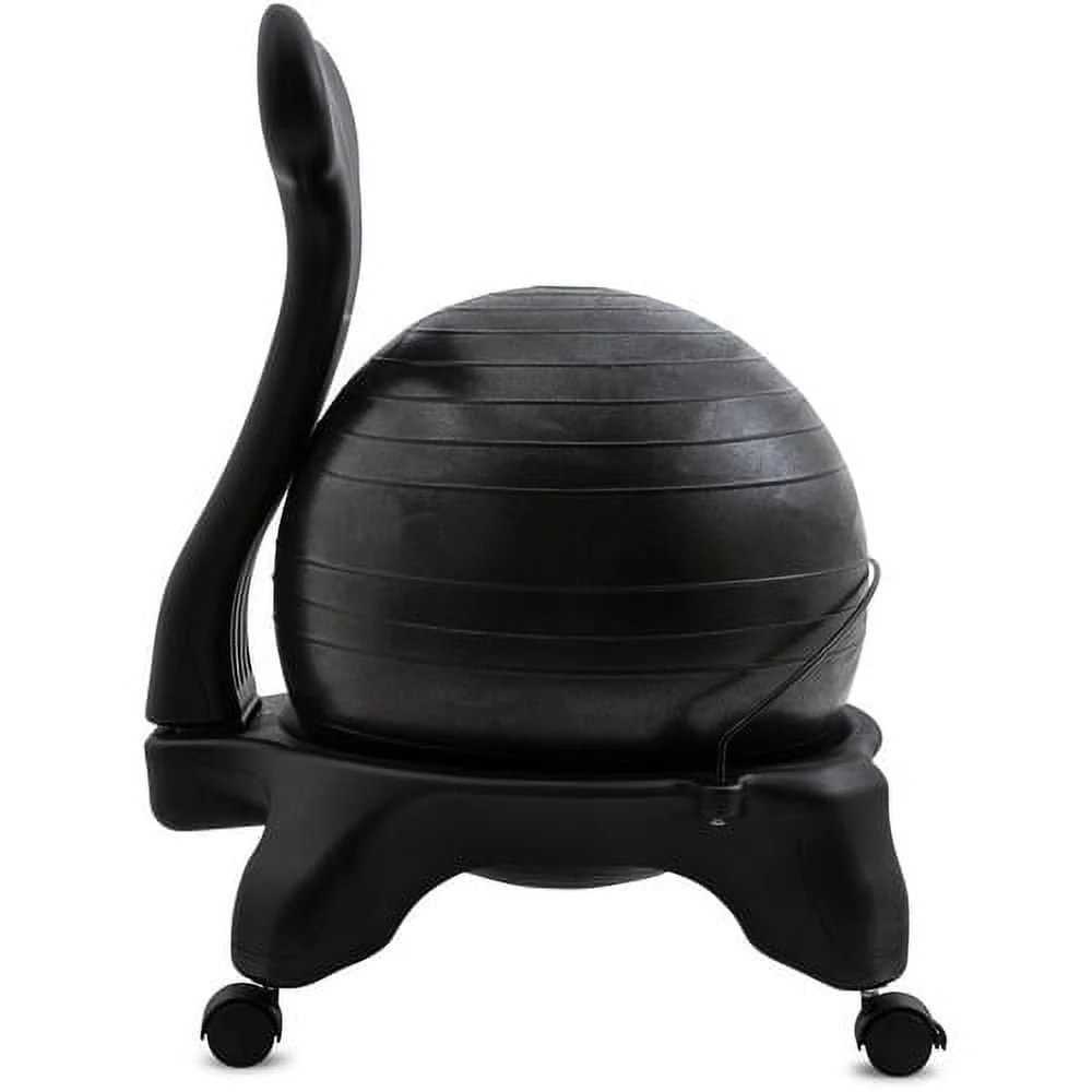 Champion Sports FitPro Ball Chair 50 cm PVC Gray BCHX