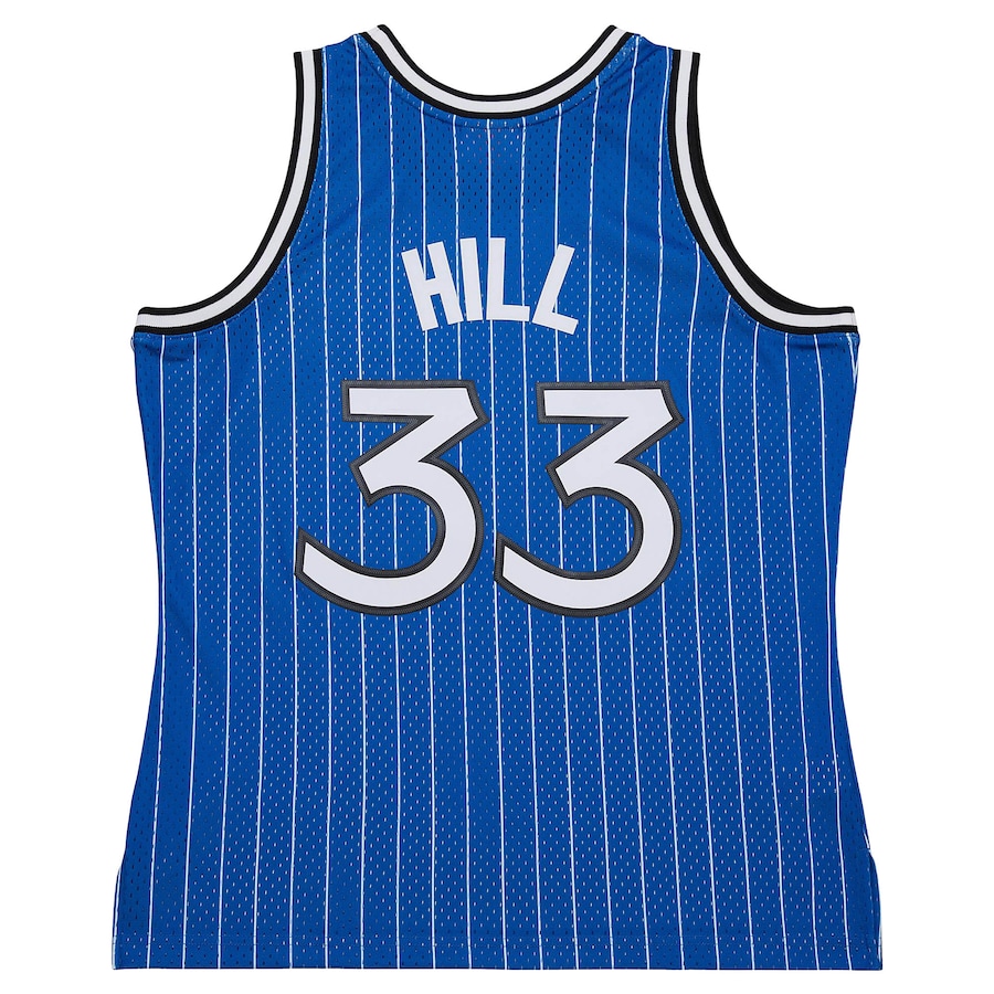 Men's Orlando Magic Grant Hill Mitchell & Ness Blue 2004/05 Hardwood Classics Swingman Jersey