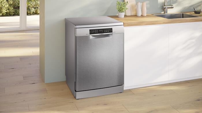 BOSCH - Lavastoviglie SMS6ECI12E Classe A 14 Coperti-Acciaio anti-impronta