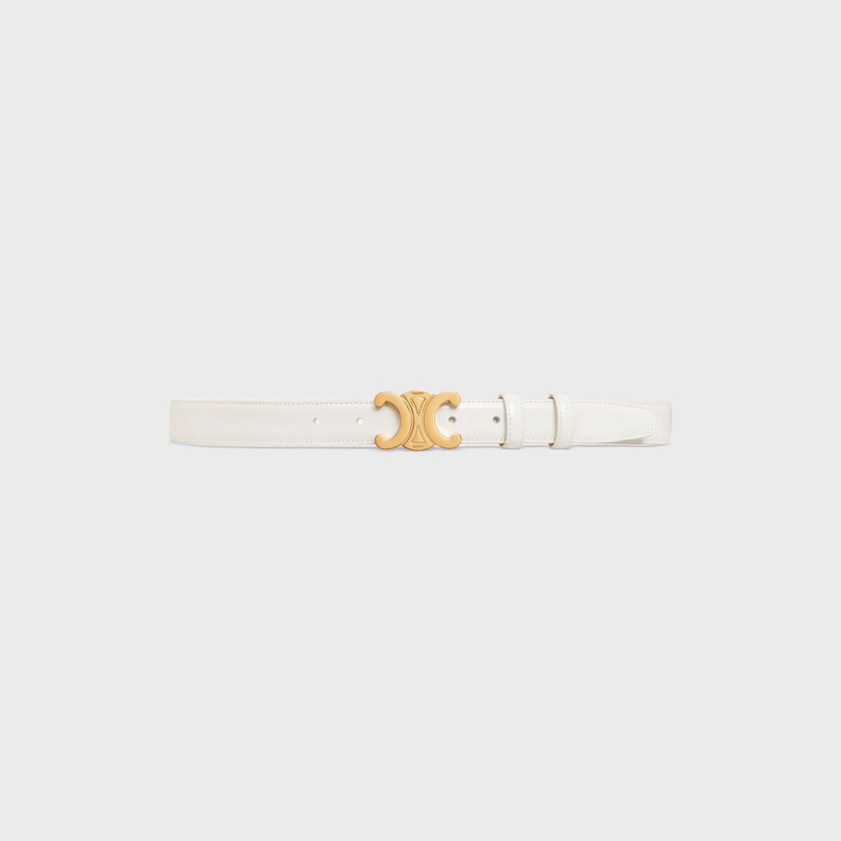Medium Triomphe Belt in Taurillon Leather