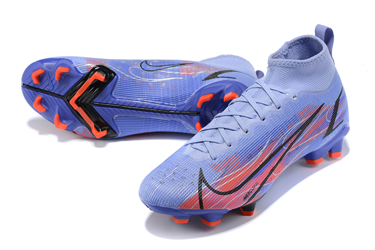 Assassin 14th generation high-top fully knitted waterproof FG football shoes