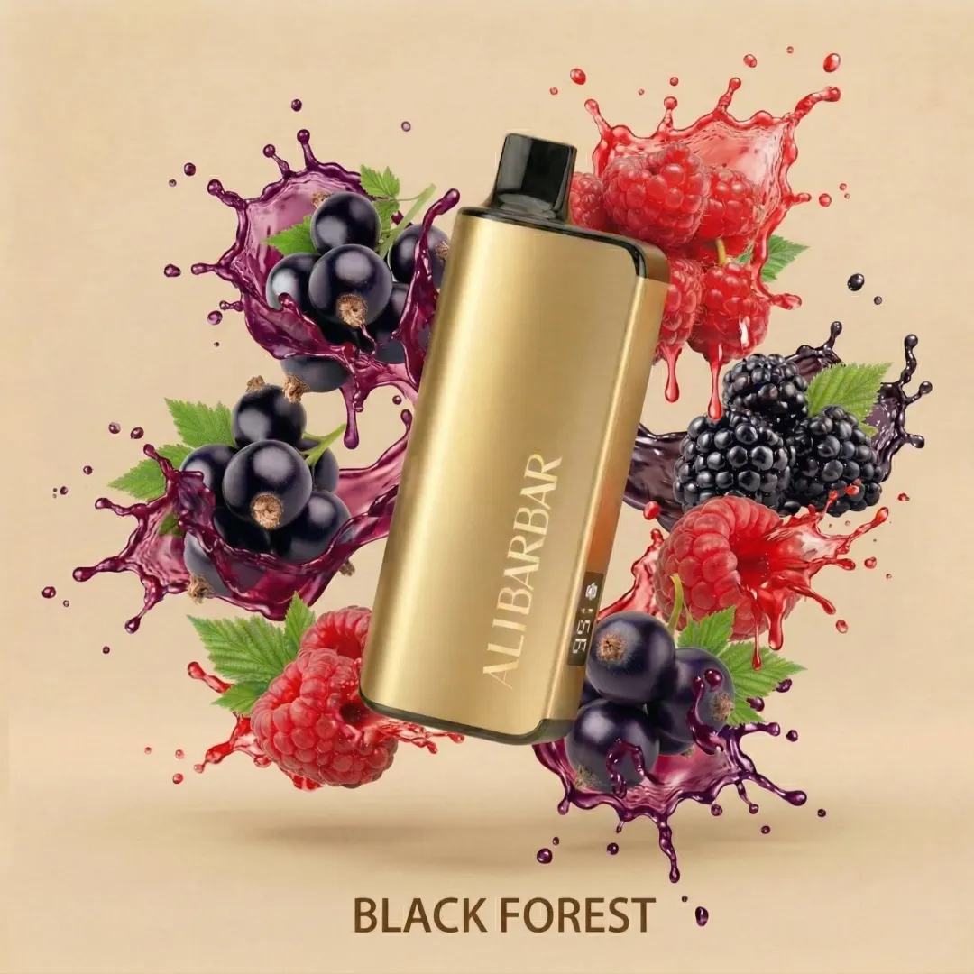 BLACK FOREST - ALIBARBAR INGOT 9000 Puffs