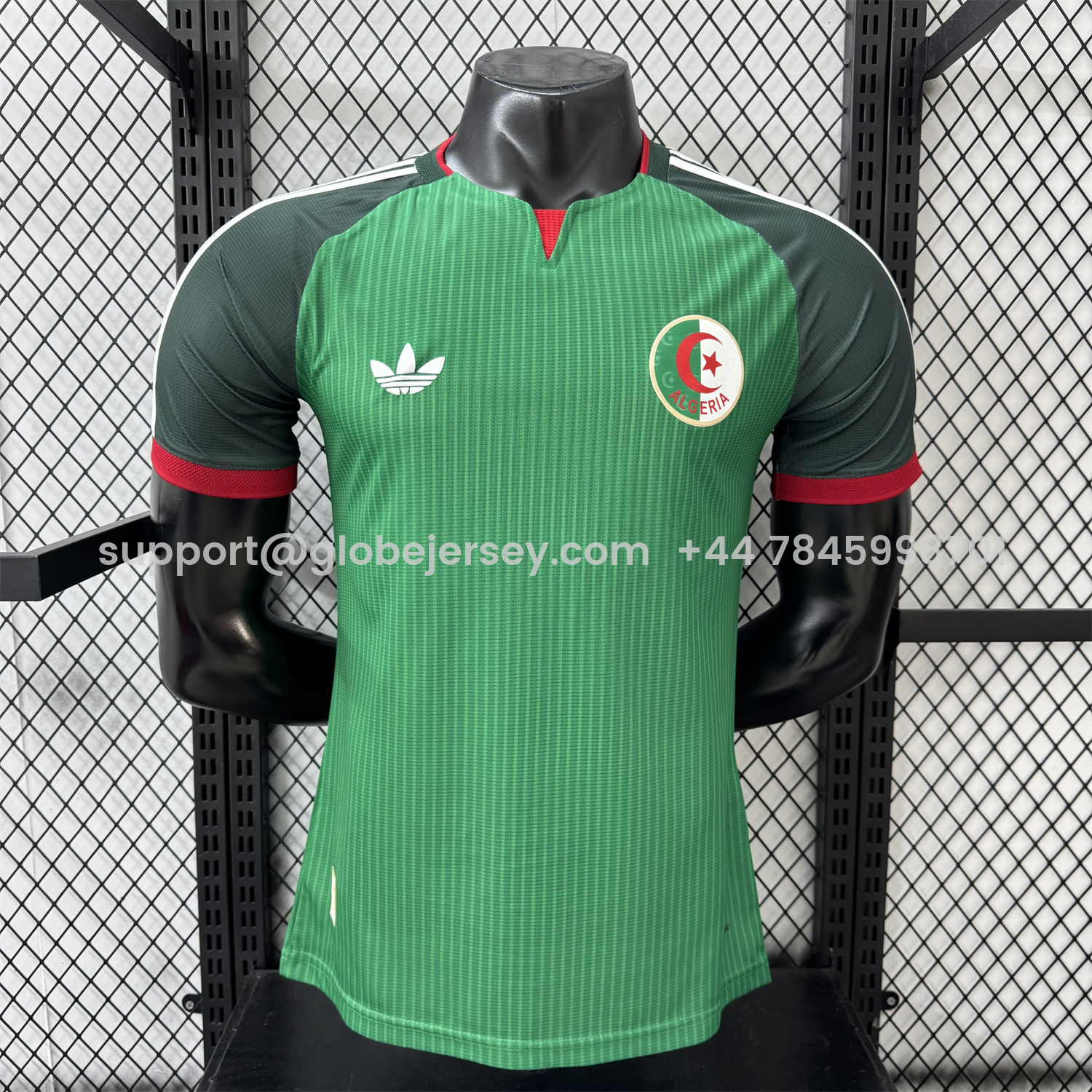 Algeria 2026 Away Green Jersey - Player Version