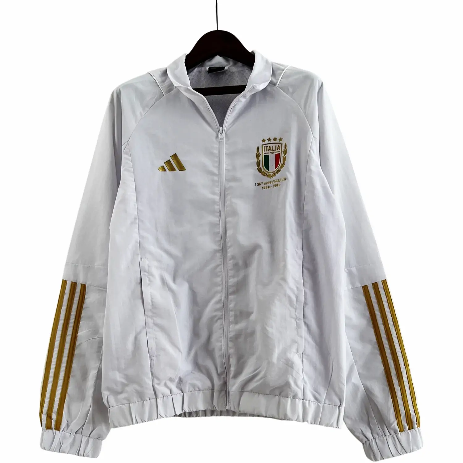 2023 Italy Windbreaker White Jersey