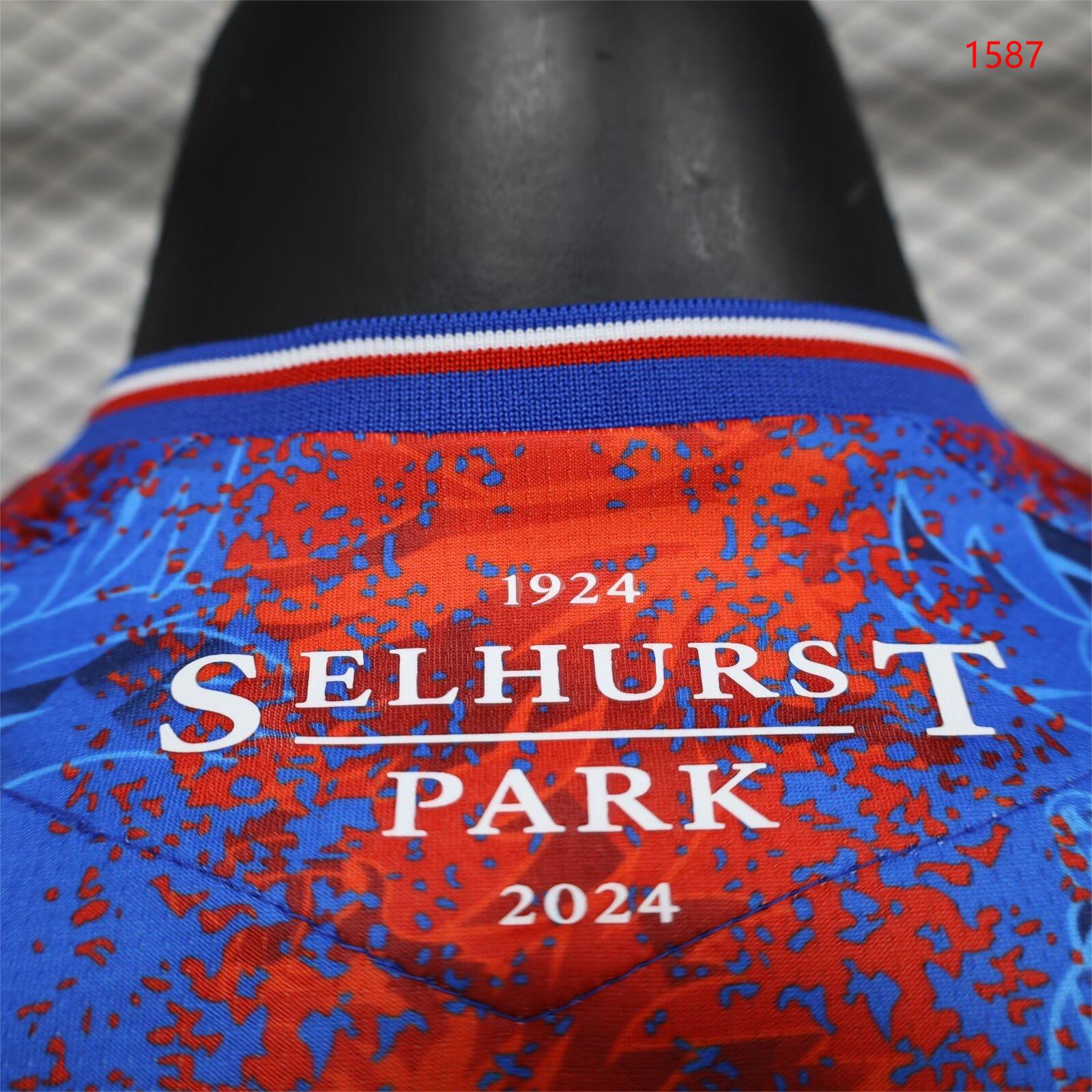 2024/25 Crystal Palace Home Player Jersey 1:1 Thai Quality